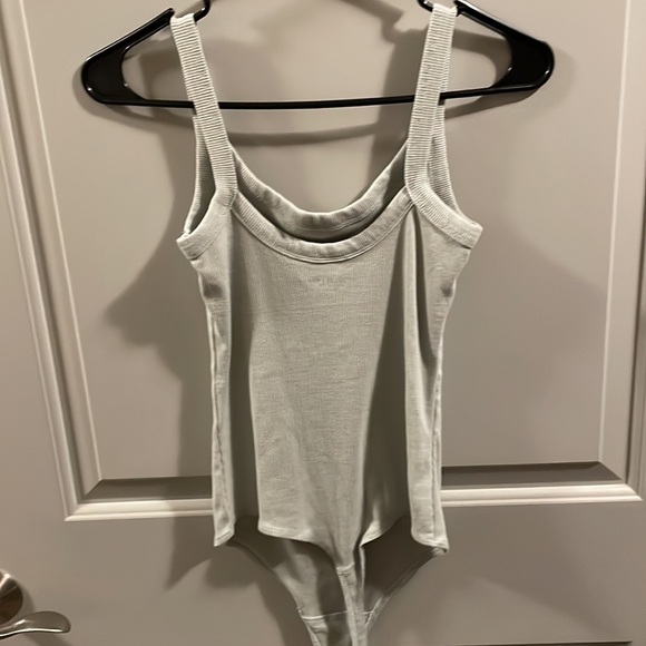 Abercrombie 90s Light Green Bodysuit NWOT - Picture 2 of 4